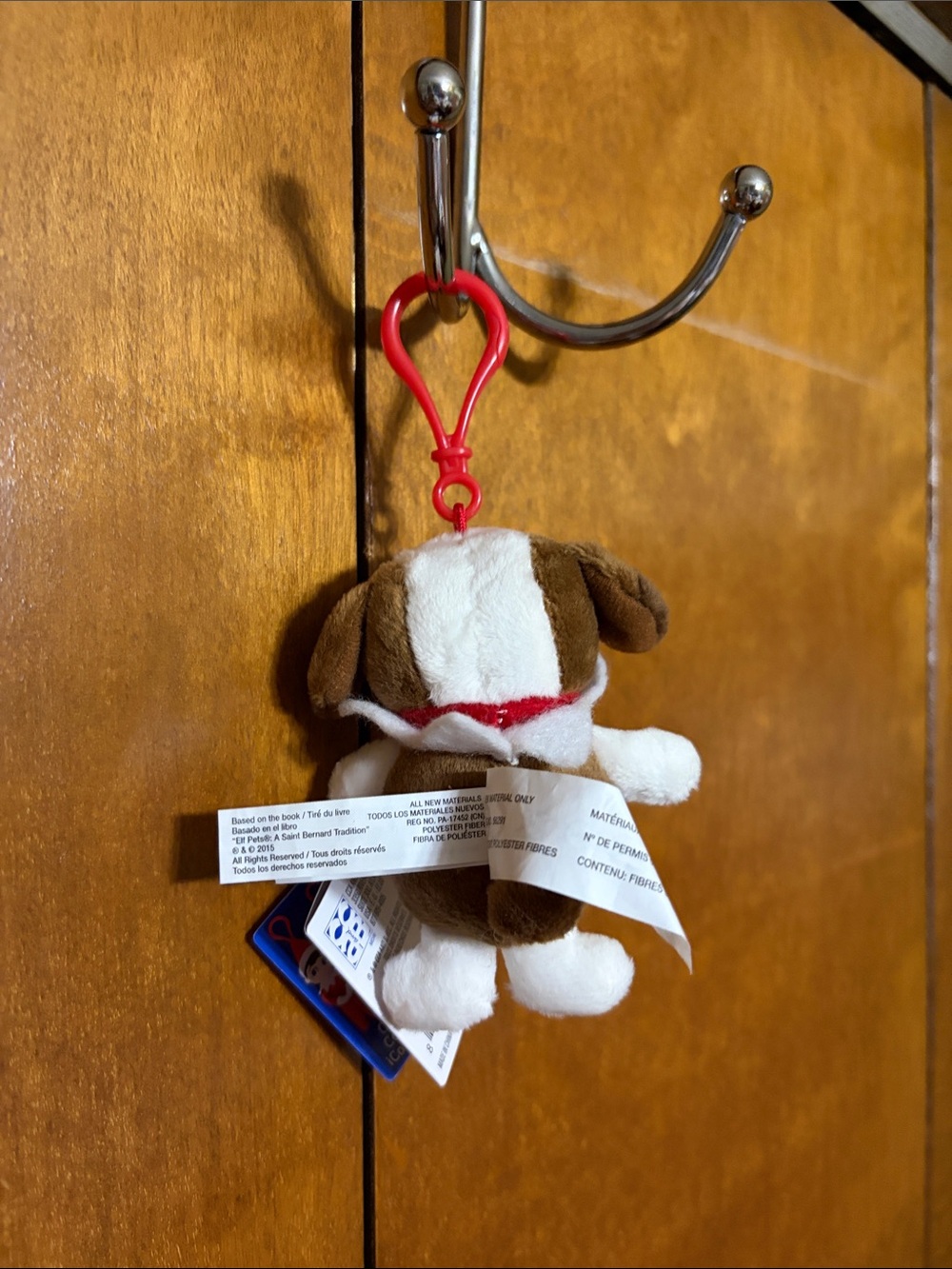 ELF PETS-Plushie Keychain Set - White, Red, Brown Dogs & Reindeer - Picture 7 of 13